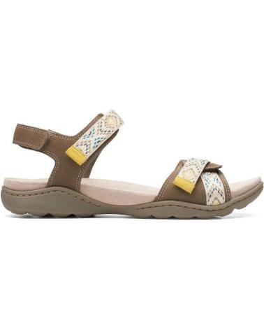 Sandalen CLARKS  für Damen AMANDA SPRINT 26167212 MARRN  VERDE