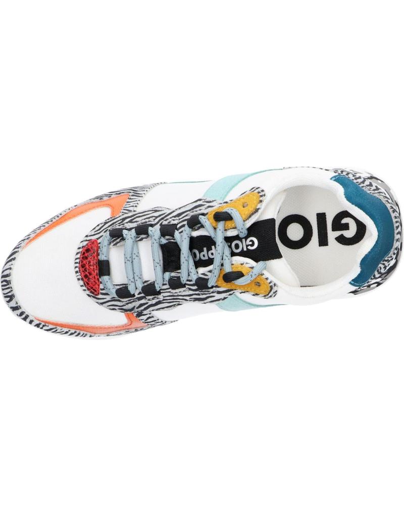 GIOSEPPO Ozark, Sneakers Donna Con Zeppa Nascosta E Stampa Zebra