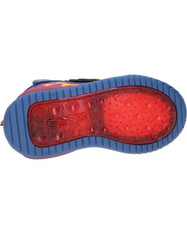 Bottines pour Garçon GEOX J369CD 0FEFU J INEK C0833 ROYAL-RED