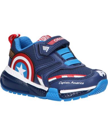 Deportivas de Niño GEOX J36FEC 0FU50 J BAYONYC C0735 NAVY-RED