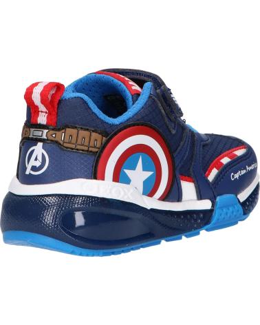 Deportivas de Niño GEOX J36FEC 0FU50 J BAYONYC C0735 NAVY-RED