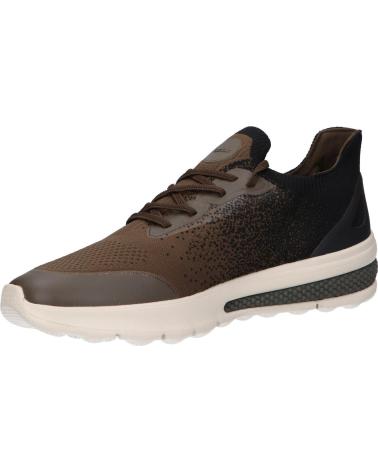 Man Zapatillas deporte GEOX U35BAA 0001M U SPHERICA C0498 MILITARY-BLACK