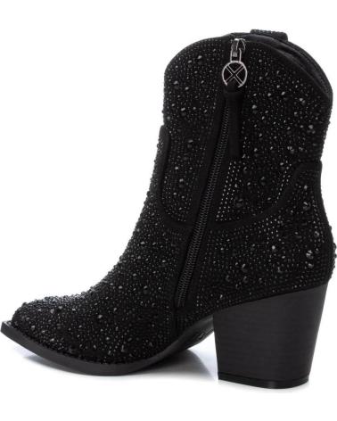 Botines de Mujer XTI BOTA CAMPERA 141723 NEGRA DE NEGRO