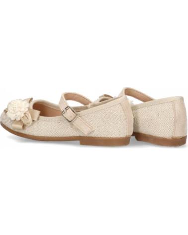 Zapatos BUBBLE BOBBLE  de Niña MERCEDITAS C590  BEIG