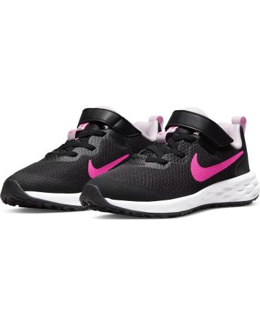 Sneaker für Mädchen NIKE DEPORTIVA DD1095 CON VELCRO PARA NINA NEGRO ROSA