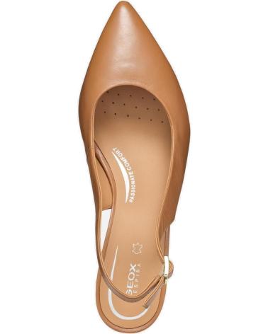 Woman Zapatos de tacón GEOX D BIGLIANA D25NMG CAMEL MARRóN