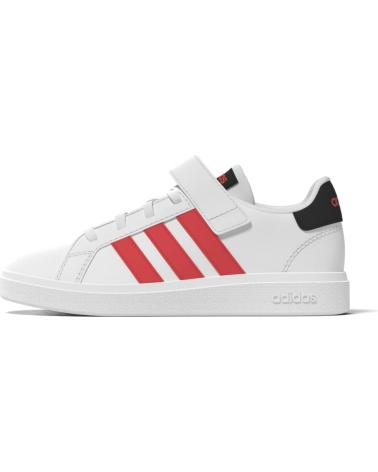 girl and boy Trainers ADIDAS KIDS CASUAL GRAND COURT 2 0 EL K  BLANCO
