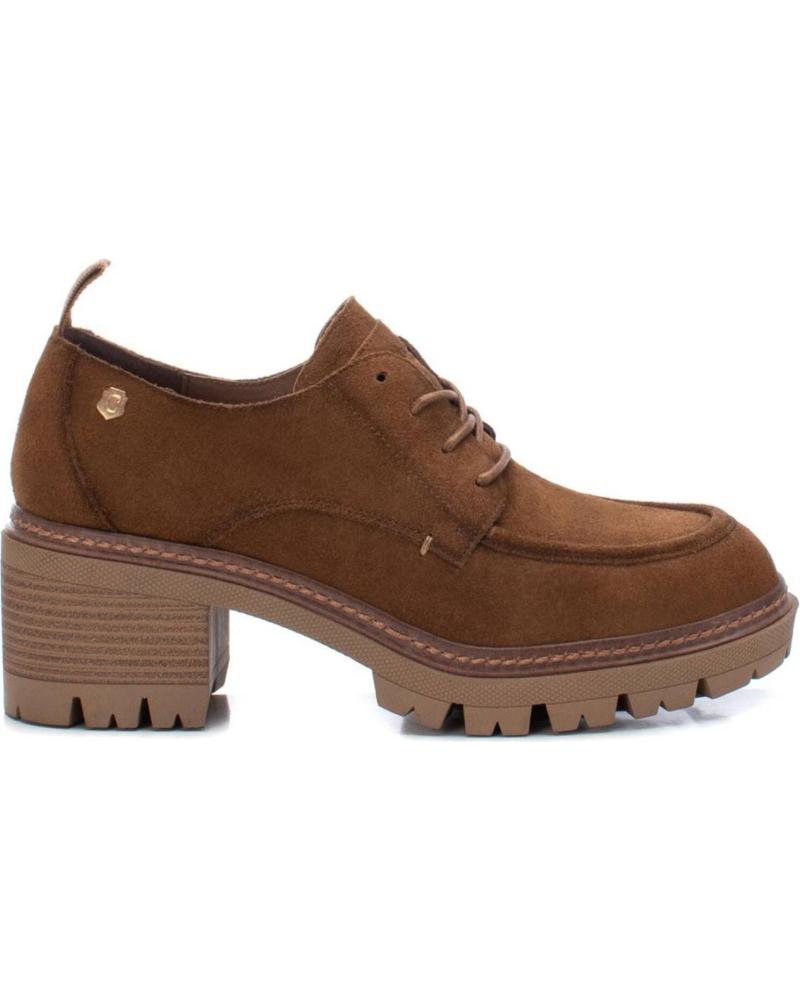 Carmela Zapato Piso Track Carmela Botines Camel Primavera Botas De