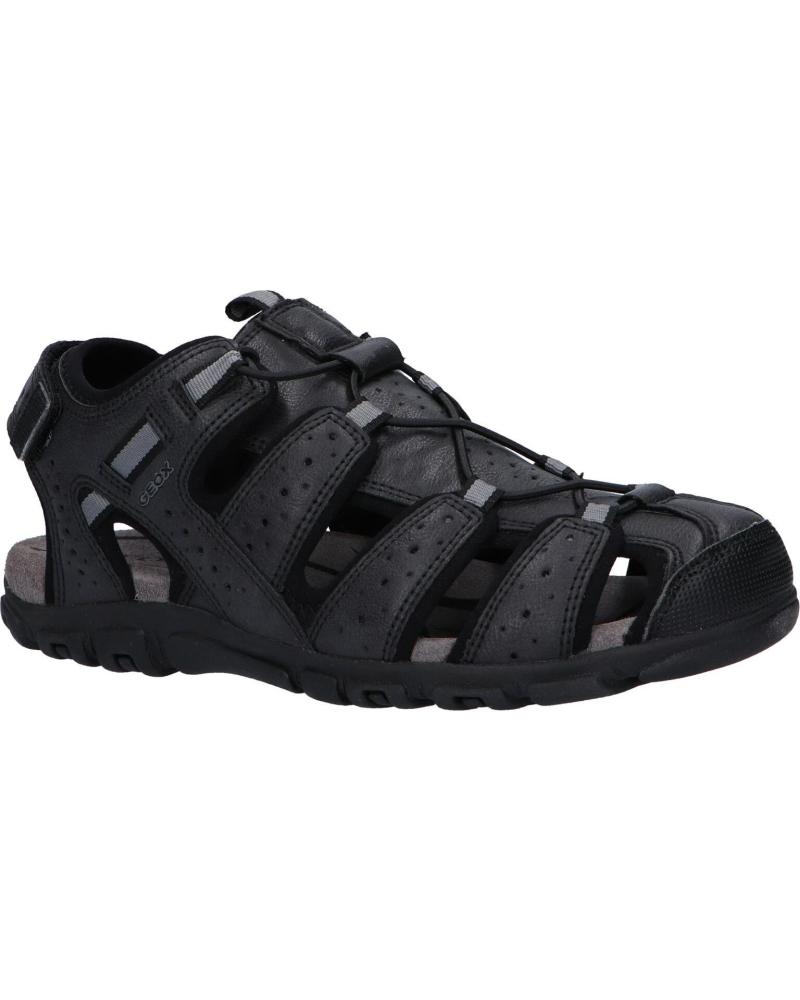 Sandalias De Hombre GEOX SANDALIA VELCROS BLACK