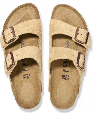 Tongs pour Femme et Homme BIRKENSTOCK CHANCLAS ARIZONA VL LATTE CREAM