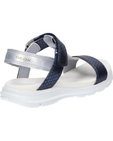 Sandalen für Mädchen GEOX J020VA 004AJ J SUKIE C0832 NAVY-LT GREY