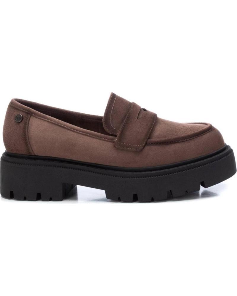 XTI Zoccoli 143488 Marrone - Stile Australiano In Pelle Scamosciata, Caldi E Vegani