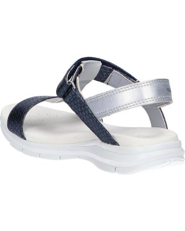 Sandalen für Mädchen GEOX J020VA 004AJ J SUKIE C0832 NAVY-LT GREY