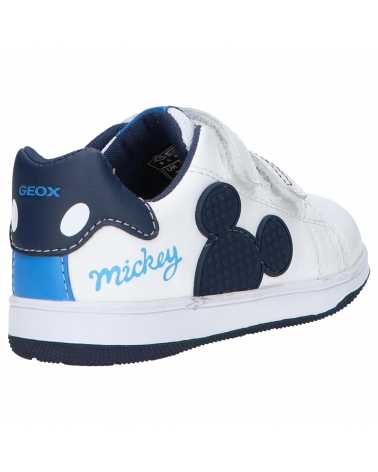 Sportschuhe GEOX  für Junge B151LA 08554 B NEW FLICK  C0899 WHITE