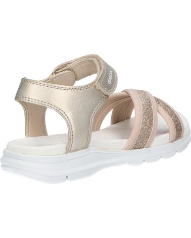 Sandalen für Mädchen GEOX J020VB 0NFEW J SUKIE C0512 BEIGE-GOLD