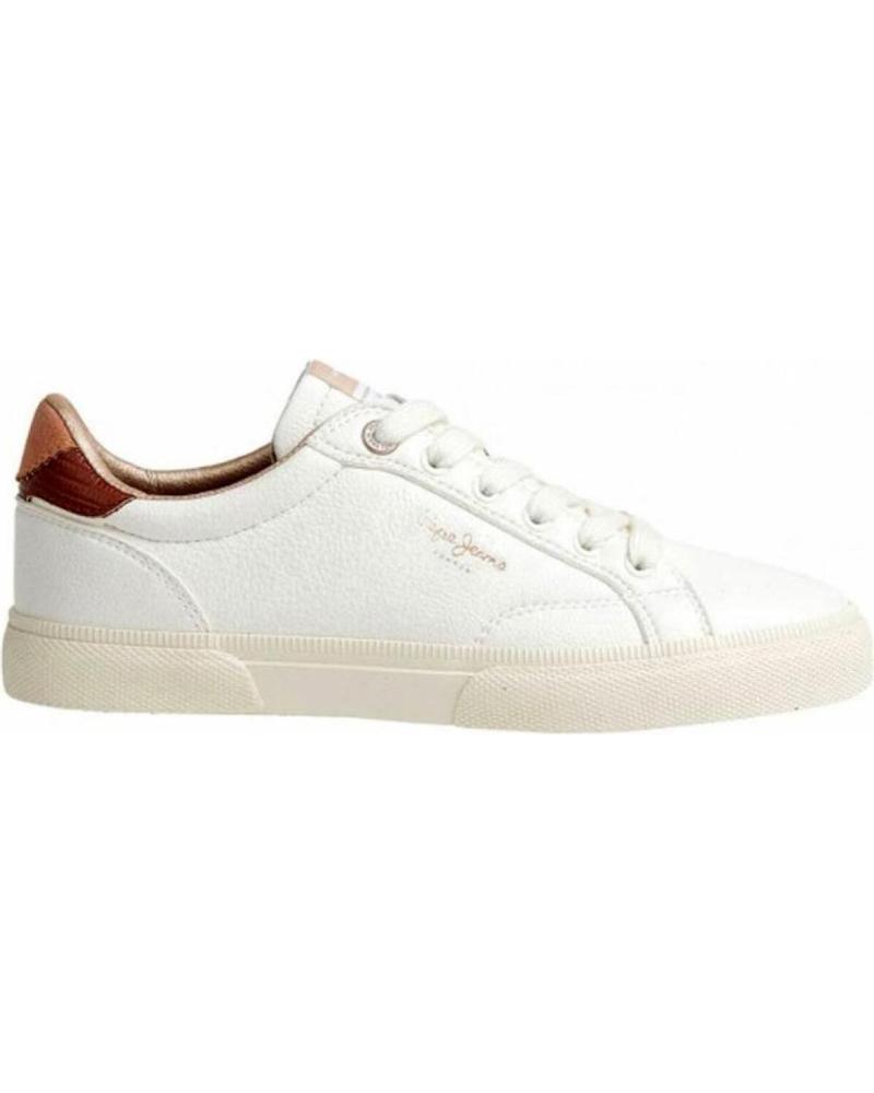 Scarpe sport per Donna PEPE JEANS PLS31537-800 KENTON CLASS W WHITE