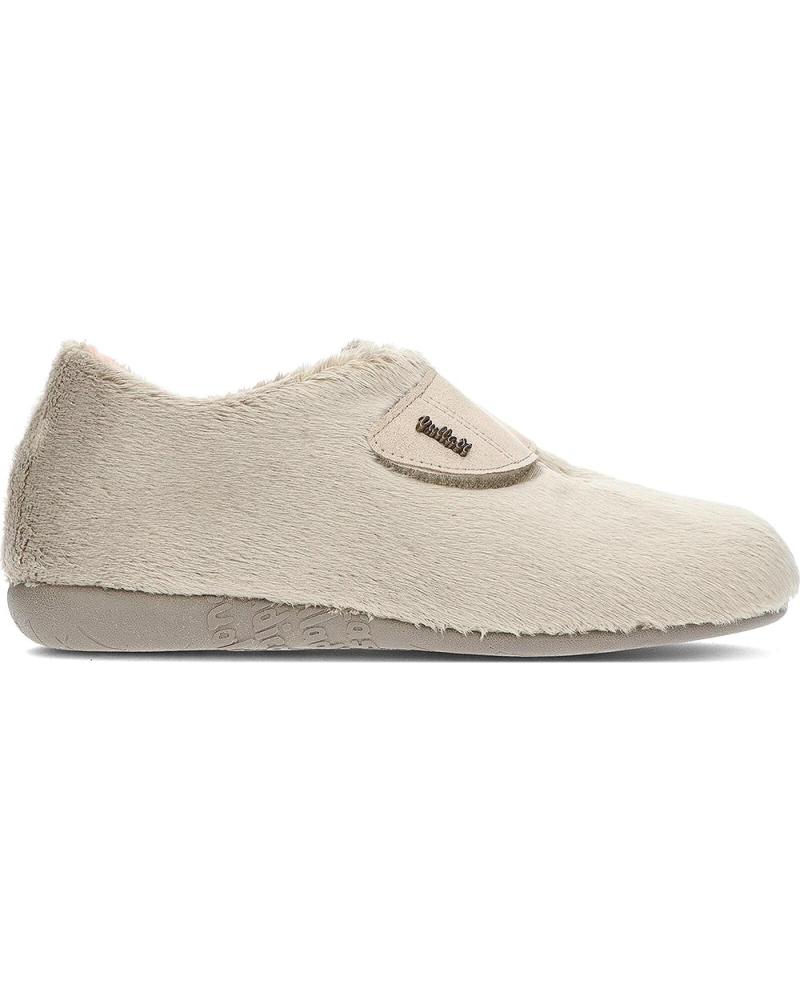 Hausschuhe für Damen VUL-LADI PANTUFLAS VULLADI 1222 MONBLANC NIQUEL