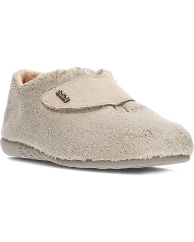 Hausschuhe für Damen VUL-LADI PANTUFLAS VULLADI 1222 MONBLANC NIQUEL