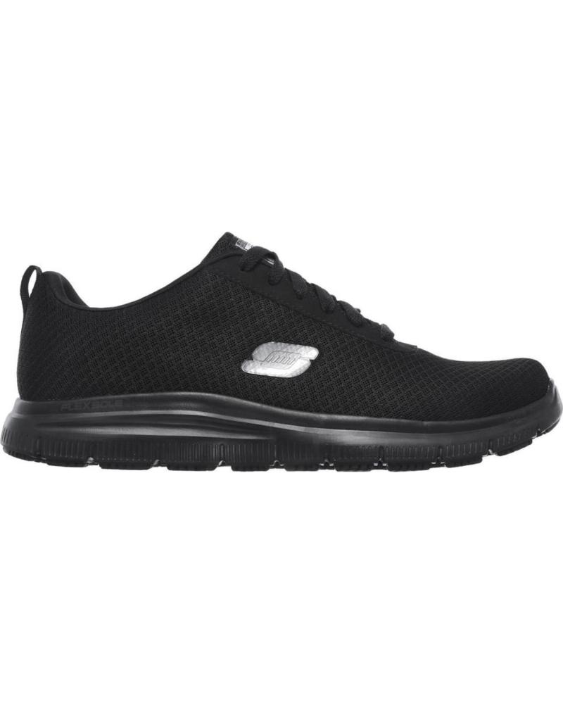 Scarpe sport per Uomo SKECHERS ZAPATILLAS FLEX ADVANTAGE SR PARA HOMBRE EN COLOR NEGRO NEGRO