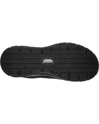 Scarpe sport per Uomo SKECHERS ZAPATILLAS FLEX ADVANTAGE SR PARA HOMBRE EN COLOR NEGRO NEGRO