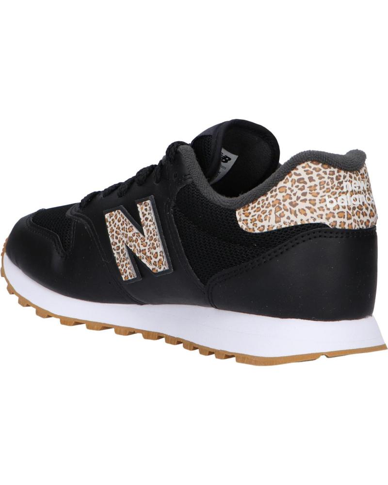 Balance 500 Basket Femme Noir New Balance New Balance 500 Baskets