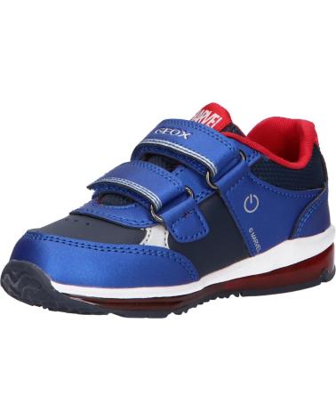 boy Trainers GEOX B3684A 05054 B TODO C0735 NAVY-RED