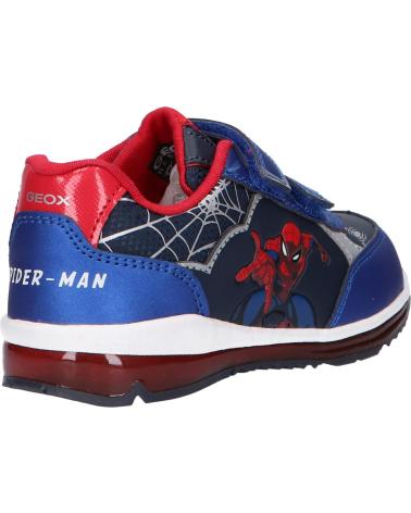 boy Trainers GEOX B3684A 05054 B TODO C0735 NAVY-RED