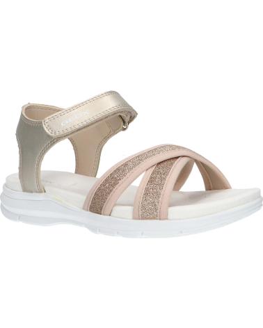 Sandalen für Mädchen GEOX J020VB 0NFEW J SUKIE C0512 BEIGE-GOLD