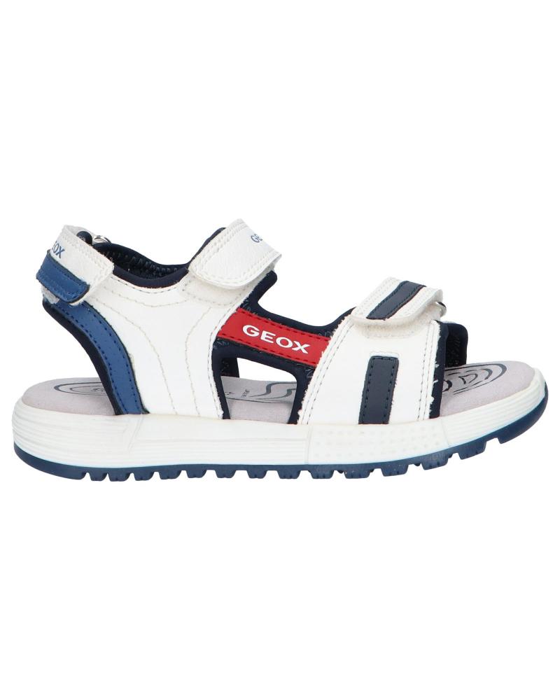 Sandales GEOX  pour Garçon J02AVC 0BCBU J ALBEN  C0899 WHITE-NAVY