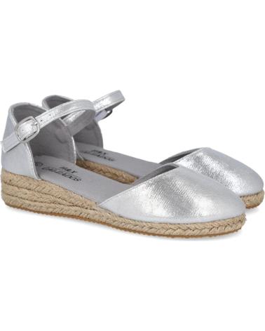 Sandali per Bambina L&R SHOES LR SHOES 442-11 ALPARGATAS NINAS SILVER