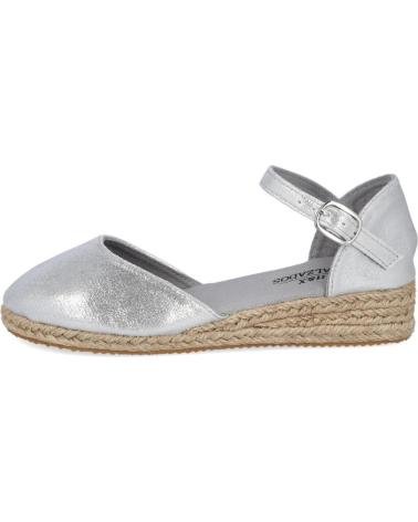 Sandali per Bambina L&R SHOES LR SHOES 442-11 ALPARGATAS NINAS SILVER