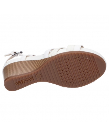 Sandali GEOX  per Donna D02P3A 05404 D NEW RORIE  C1R1Q OPTIC WHITE-OFF WHIT