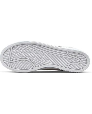 Deportivas de Mujer y Niña NIKE DM7590-100 COURT LEGACY LIFT WHITE-BLACK-HEMP-TEAM ORANGE