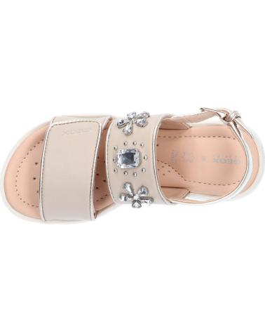 girl Sandals GEOX J026EC 0BCHI J CORALIE C5000 BEIGE