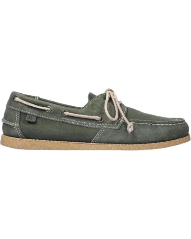 Man shoes SCALPERS ZAPATOS HOMBRE NAUTICO GREEN RECYCLED BOAT  VERDE CLARO