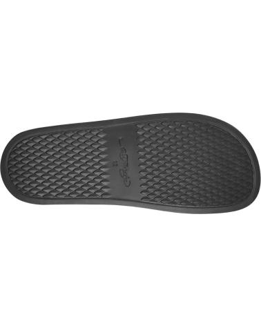 Tongs pour Femme ED HARDY SEXY BEAST SLIDERS BLACK-FLUO RED NEGRO-ROSA