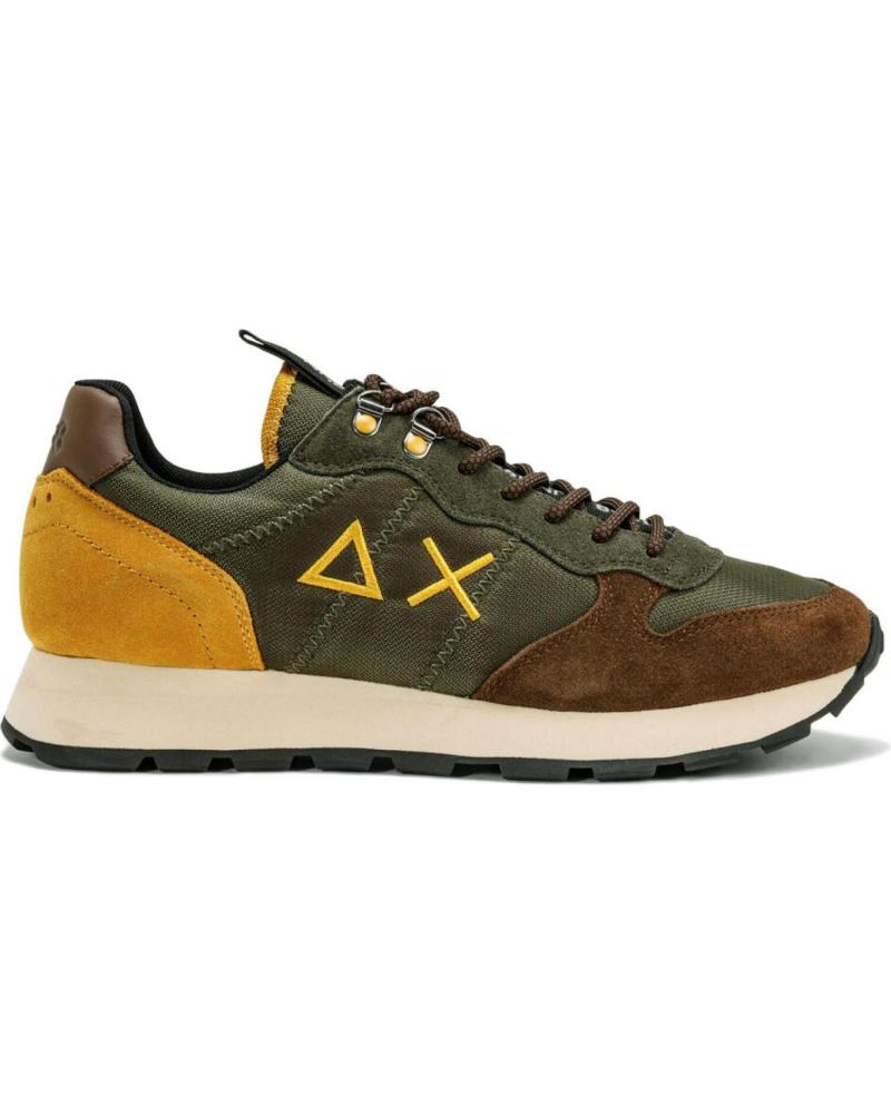 Scarpe sport SUN68  per Uomo TOM GOES CAMPING Z41108 7408  VERDE KAKI