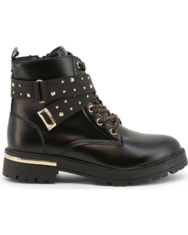 girl boots SHONE 18004-020 NEGRO - BRILLANTE  BLACK