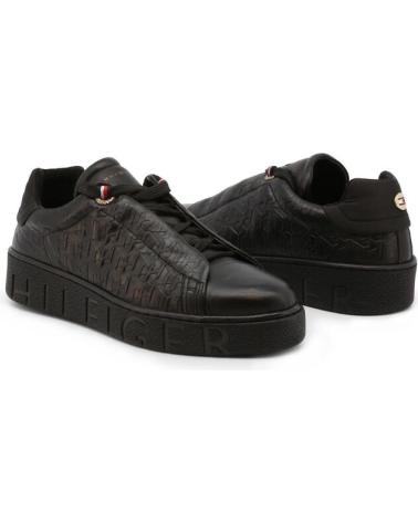 Sapatilhas de Mulher TOMMY HILFIGER - FW0FW04290 BLACK