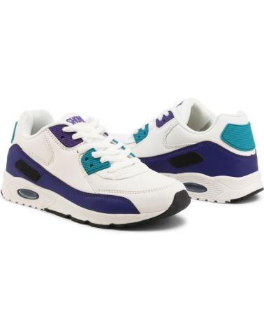 girl and boy Trainers SHONE - 005-001LACES WHITE