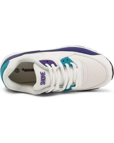 girl and boy Trainers SHONE - 005-001LACES WHITE