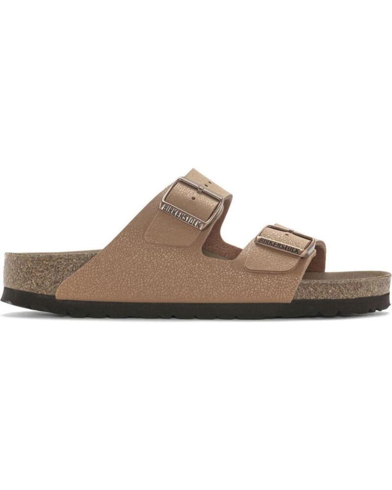 Woman and Man Sandals BIRKENSTOCK ARIZONA 1025006 PECAN  BROWN