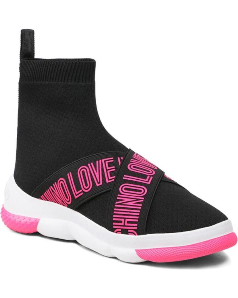 Sock Sneakers Love Moschino Sock Trainers Pink Shoes Women's Sock Trainers  Uk Trainers Store Moschino Shoes