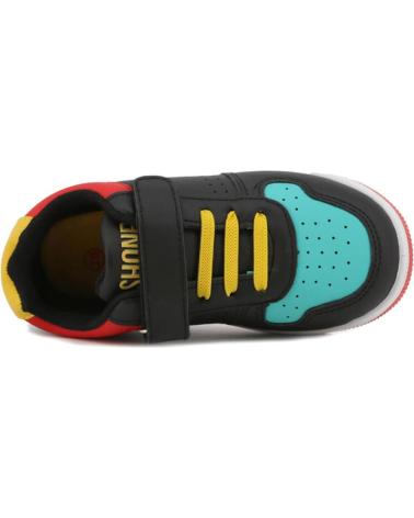 Sneaker für Mädchen und Junge SHONE - 002-002 BLACK