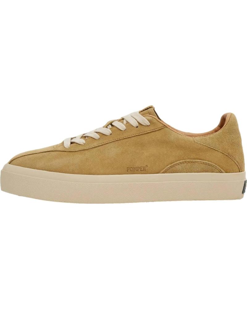 Zapatos De Hombre POMPEII ZAPA SUEDE LISA SERRAJE CAMEL