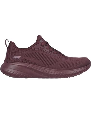 ZAPATILLAS SKECHERS BOBS SQUAD CHAOS - FACE OFF 117209 PLUM MALVA MALVA