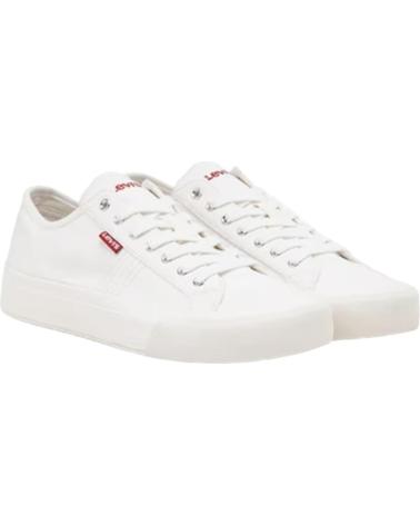 Zapatillas deporte de Hombre LEVIS ZAPATILLAS BLANCAS 51 REGULAR WHITE