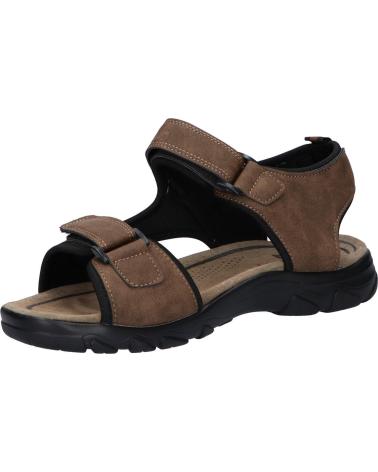 LOIS JEANS SANDALIA CASUAL 2 CIERRES LOIS MARRON