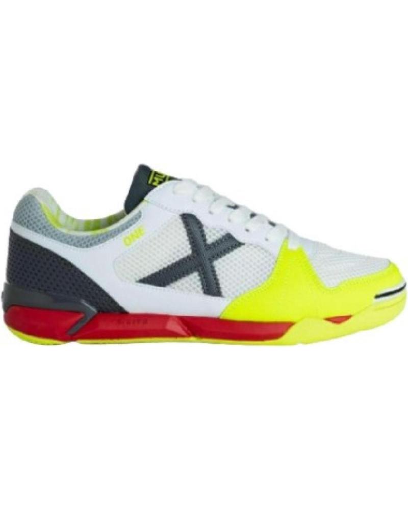 Deportivas De Hombre MUNICH ZAPATILLA FUTBOL SALA 3071060 BCO AMARILLO BLANCO MULTI