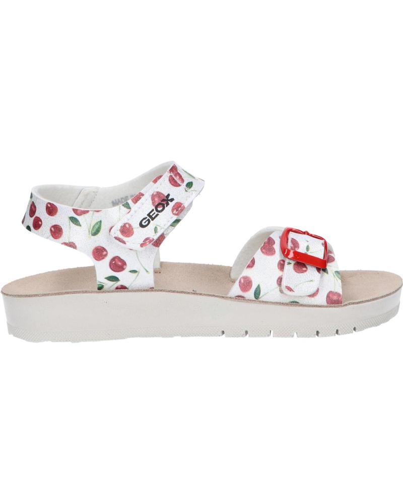 Sandálias de Menina GEOX J15EAB 000BJ J COSTAREI C0544 SILVER